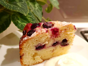 Mixed Berry Lemon Cake