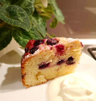 Mixed Berry Lemon Cake