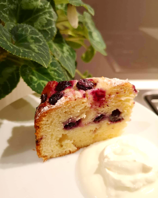 Mixed Berry Lemon Cake