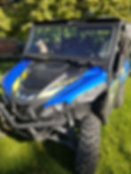 Thumbnail: 2018-2020 YAMAHA WOLVERINE GLASS WINDSHIELD