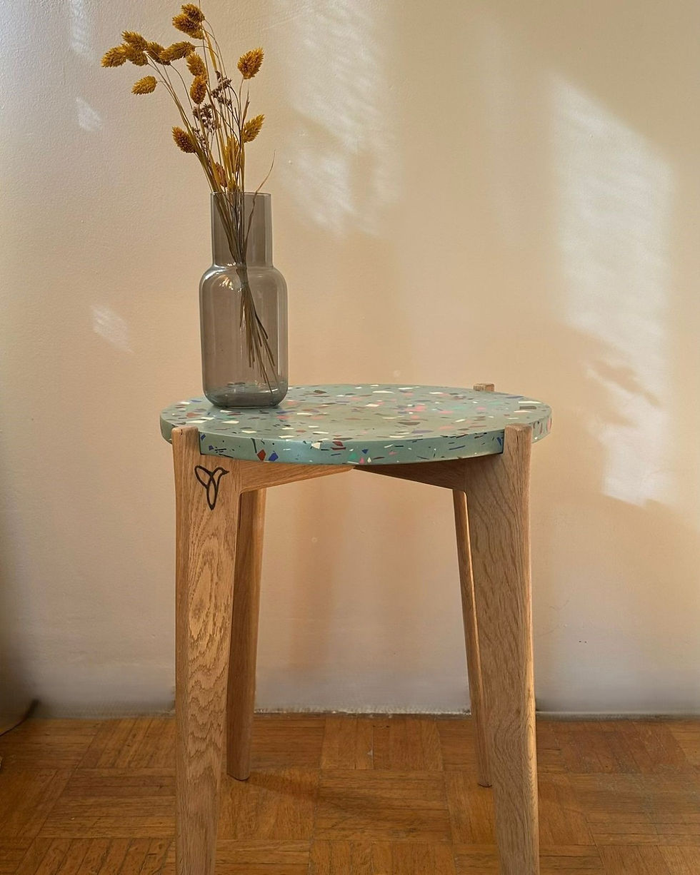 Miniaturbild: Beistelltisch terrazzo 