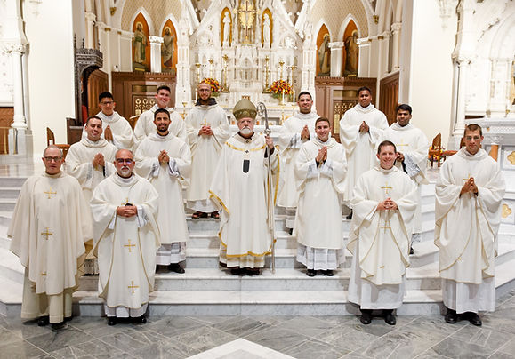 Kevin and Leonardo Ordained Deacons!