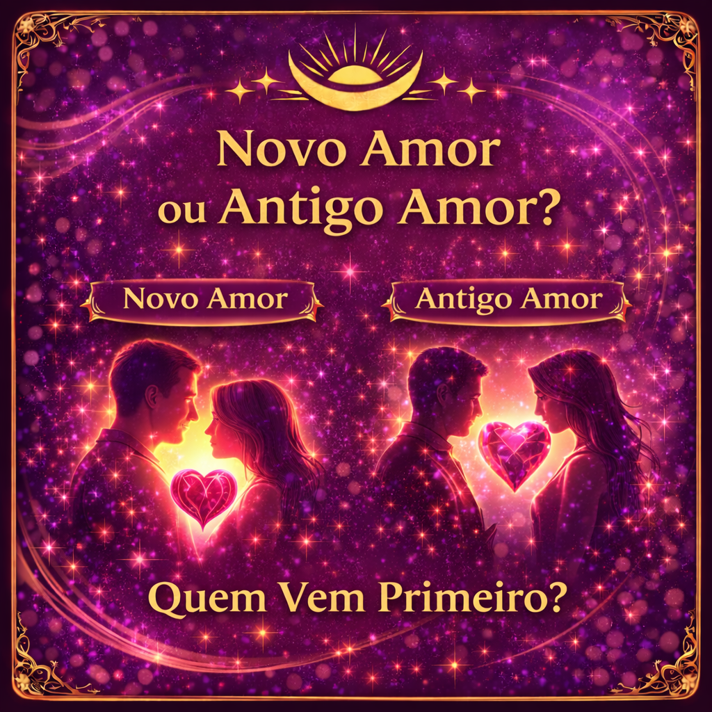 NOVO AMOR OU ANTIGO AMOR? QUAL VEM PRIMEIRO?