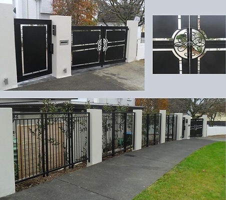 Ironcraft Bespoke designed Pedestrian and Driveway Gates