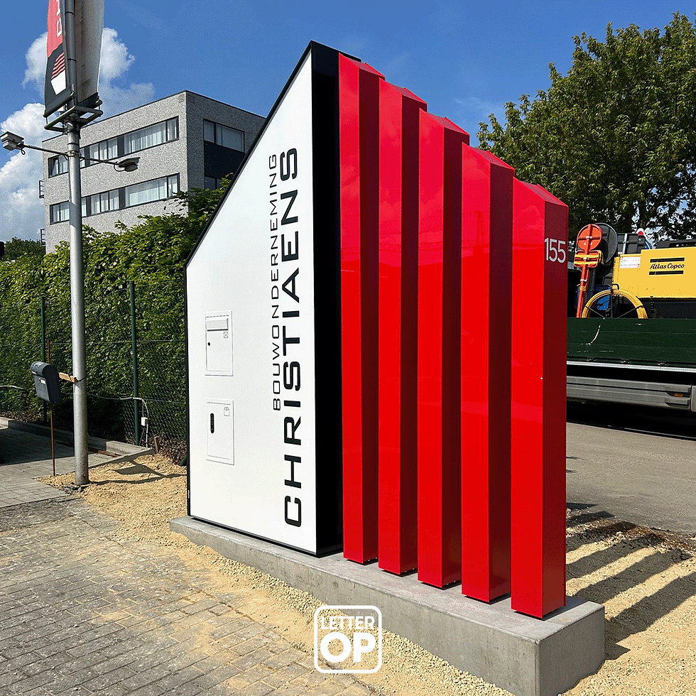 Signalisatie reclamezuilen | reclametotems op maat