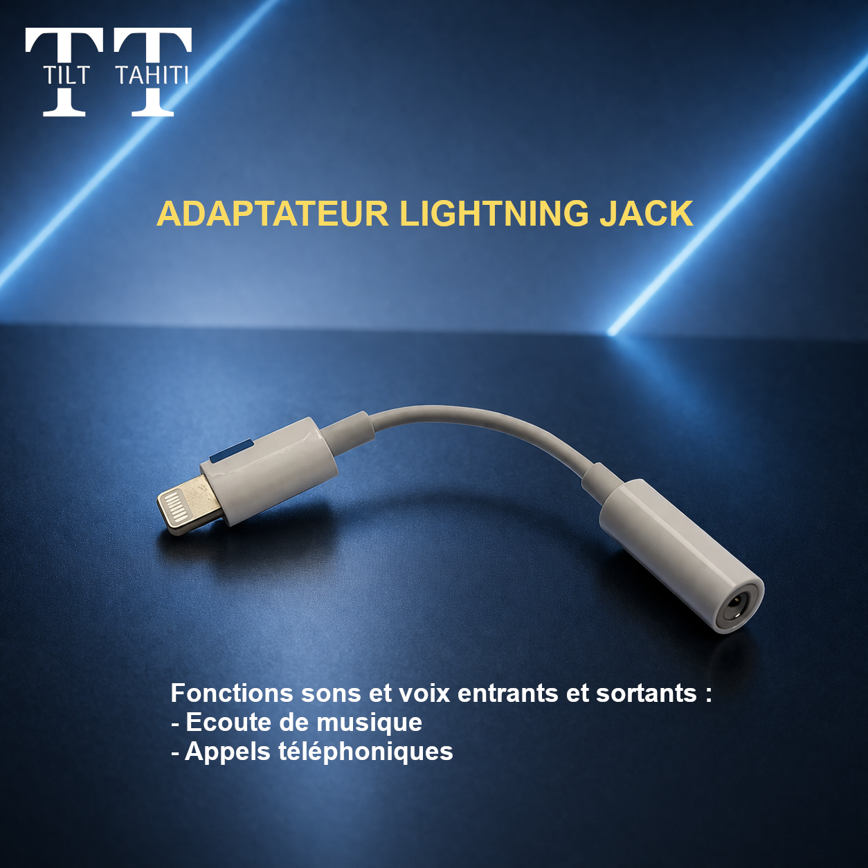 Adaptateur Lightning / Jack 3.5mm