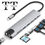 Miniature : Hub multiports variés 8 en 1 Type-C USB 3.0