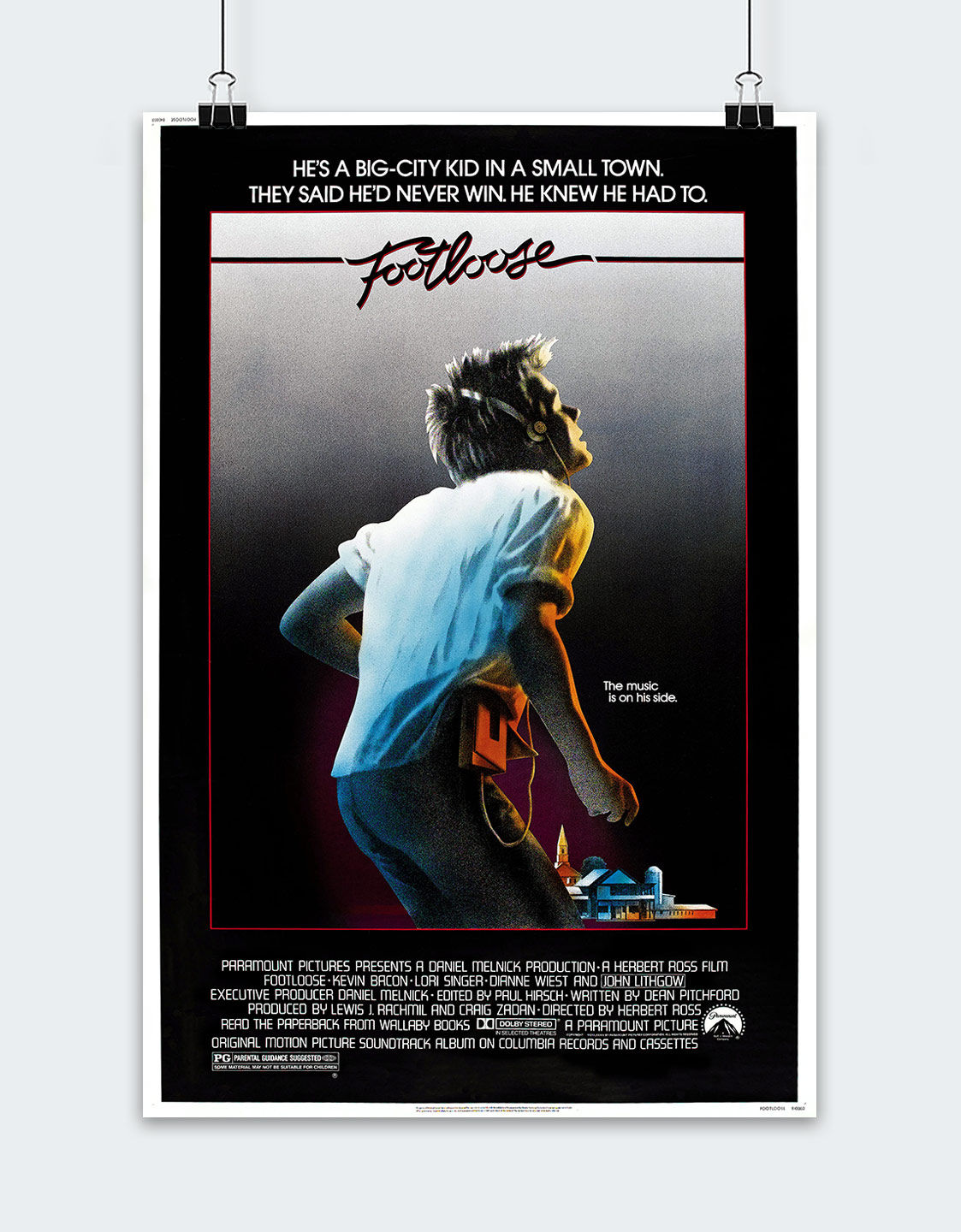 Footloose (1984) Movie Poster