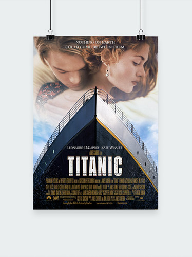 Titanic Movie Poster - Size 11x17