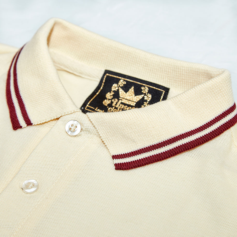 Thumbnail: Upsett Bone & Blood Polo Pique.