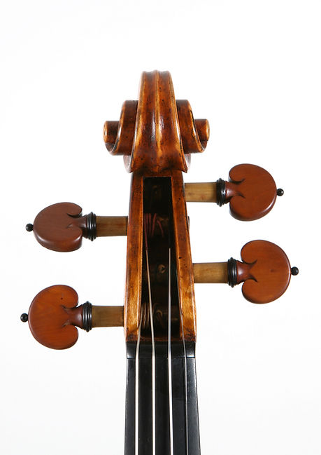 Violin Scroll Close-Up