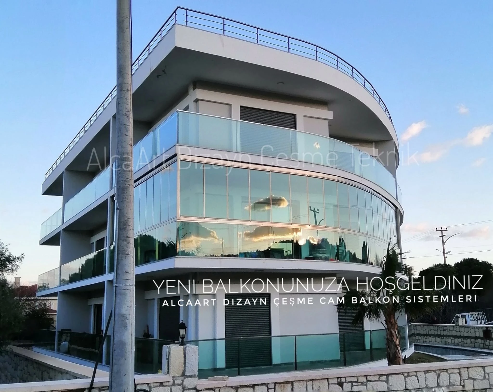 katlanır cam balkon winsa vela gold