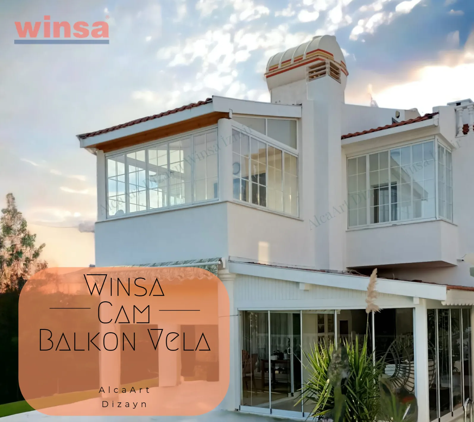 winsa vela max ısıcamlı cam balkon