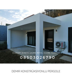 Çeşme Pergole Demir Konstruksiyon