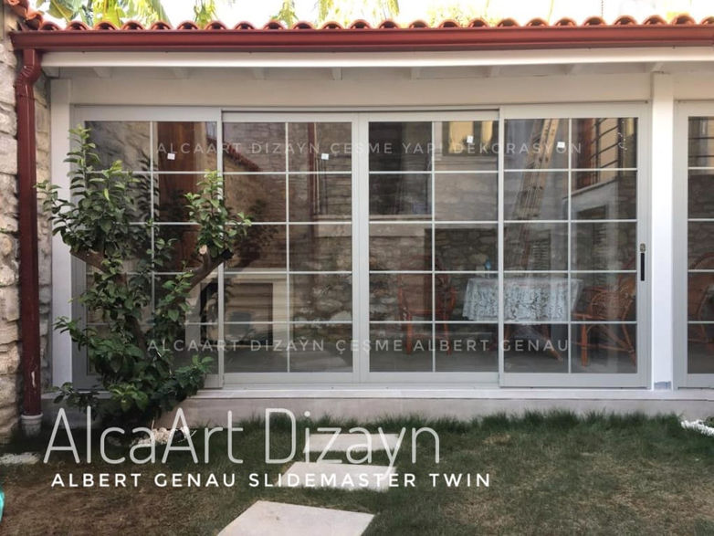 cesme pergole cam sistemi