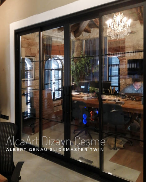 alcaart dizayn surme camlama sistemi albert genau cesme