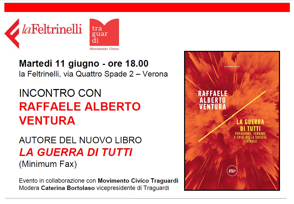 Traguardi incontra Raffaele Alberto Ventura