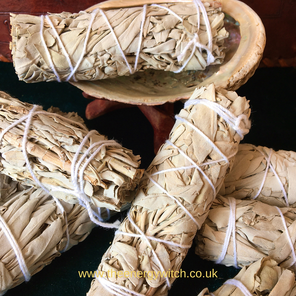 Thumbnail: Large - California White Sage - Smudge Stick 20-22cm