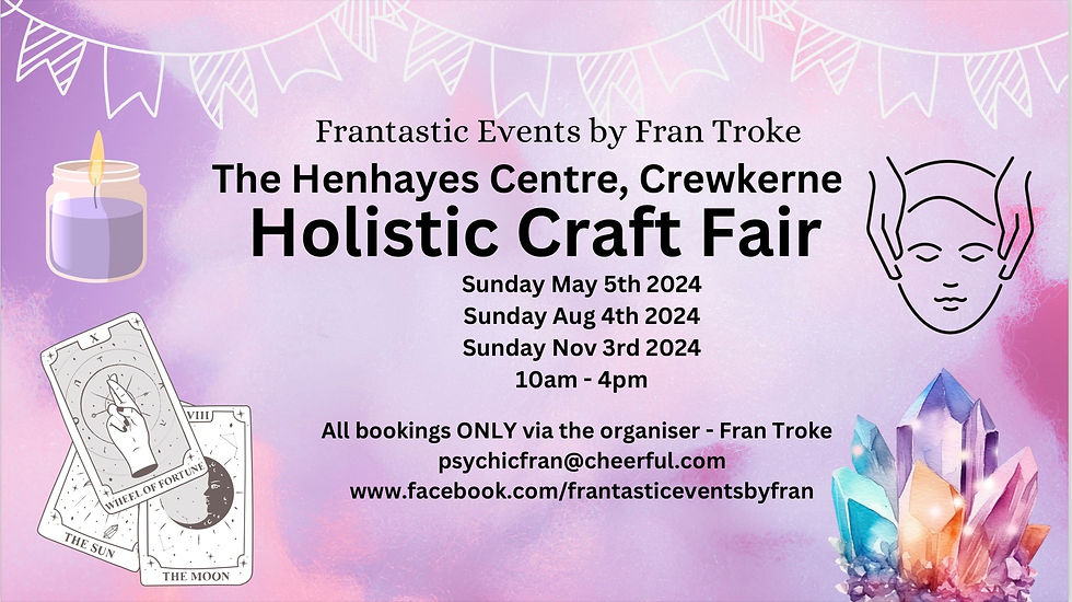 Holistic Craft Fair at Henhayes, Crewkerne