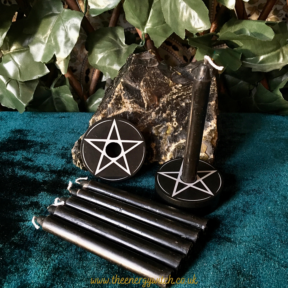 Thumbnail: Single Black Spell Candle