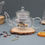Thumbnail: Glass Infuser Teapot - Round Pearl - 400ml