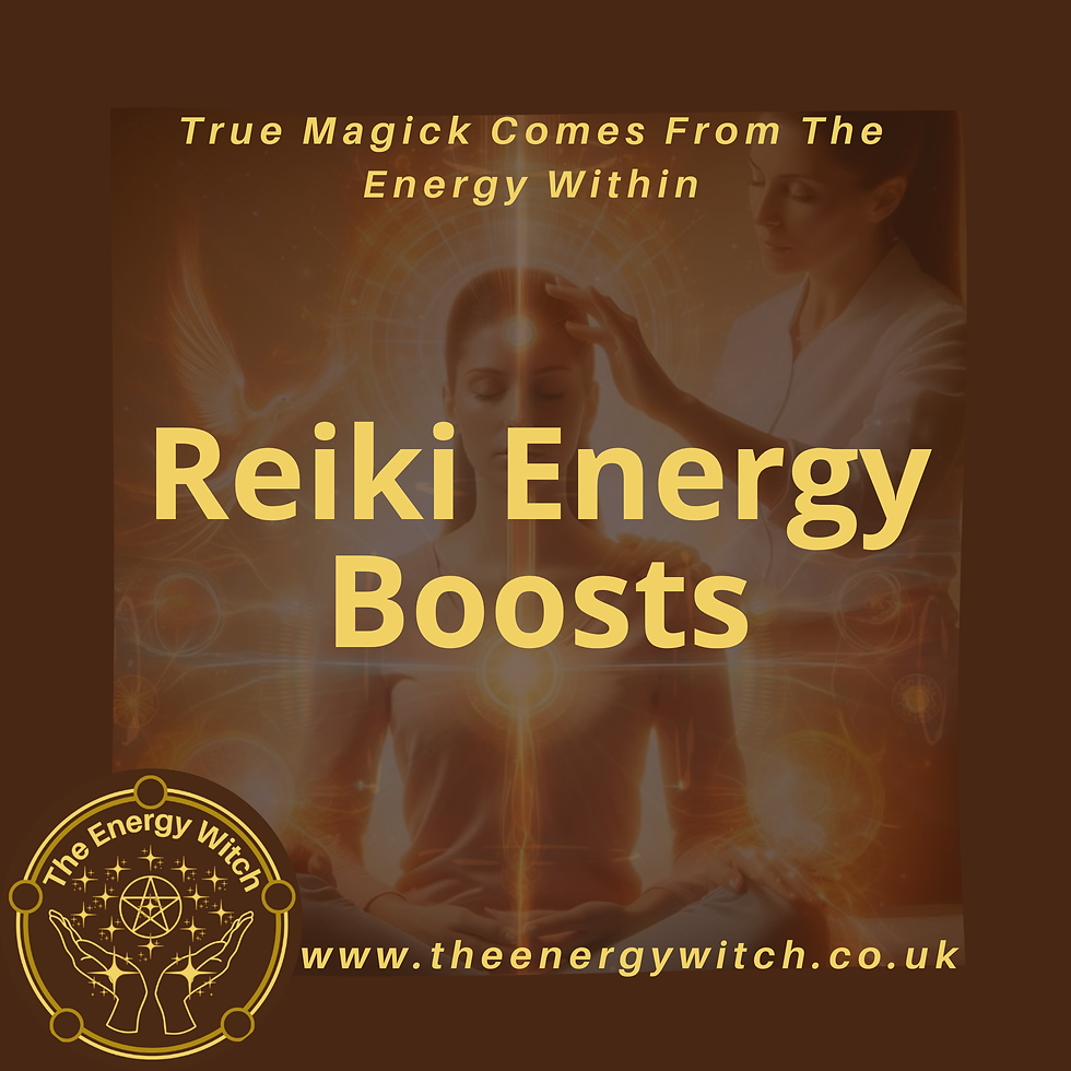 Reiki Energy Boosts