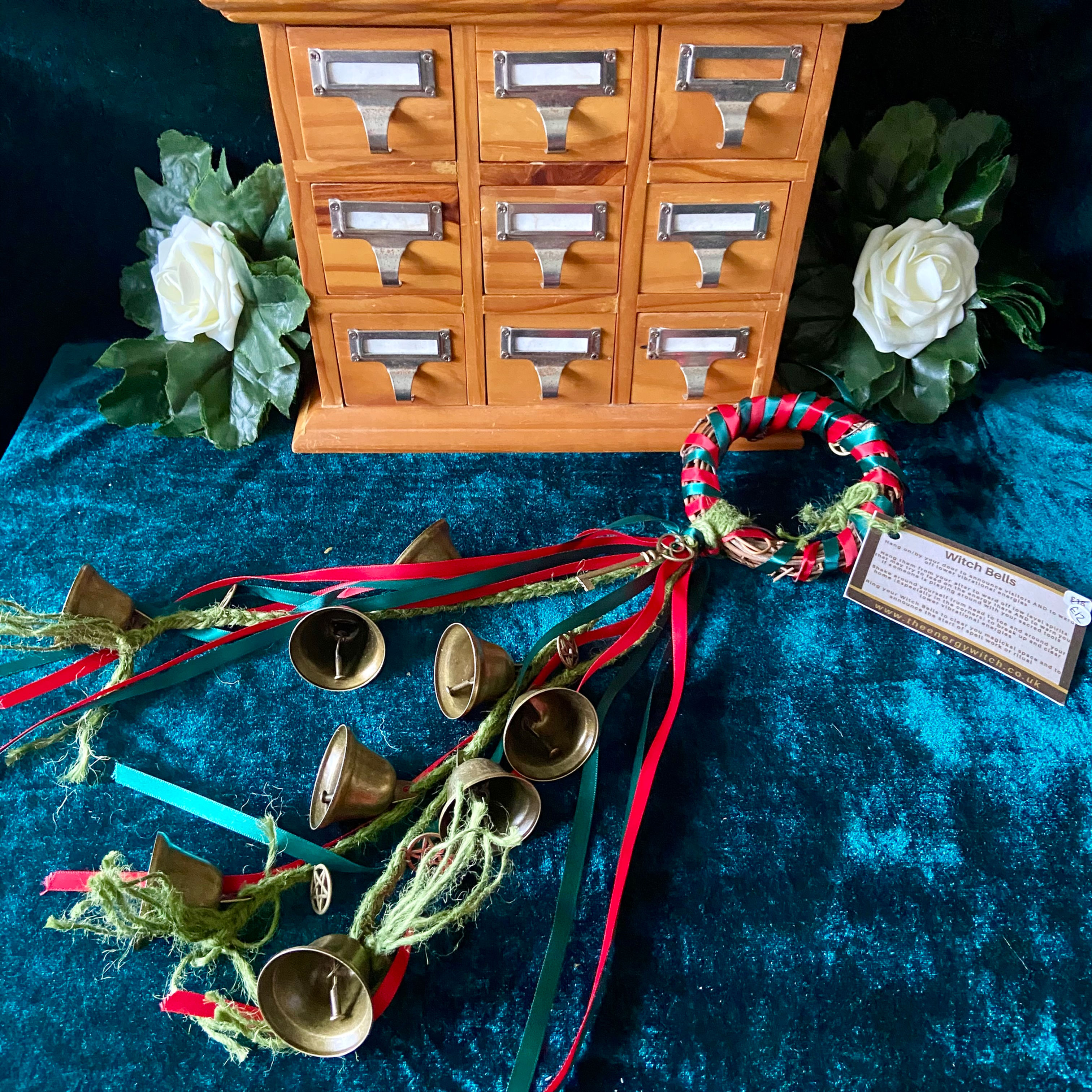 Green & Red - Witches Bells