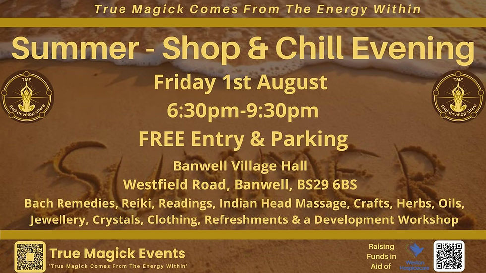 Summer - Shop & Chill Evening