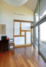 Sliding timber door