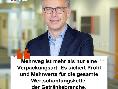 Wir beim Treffpunkt Mehrweg 🍾