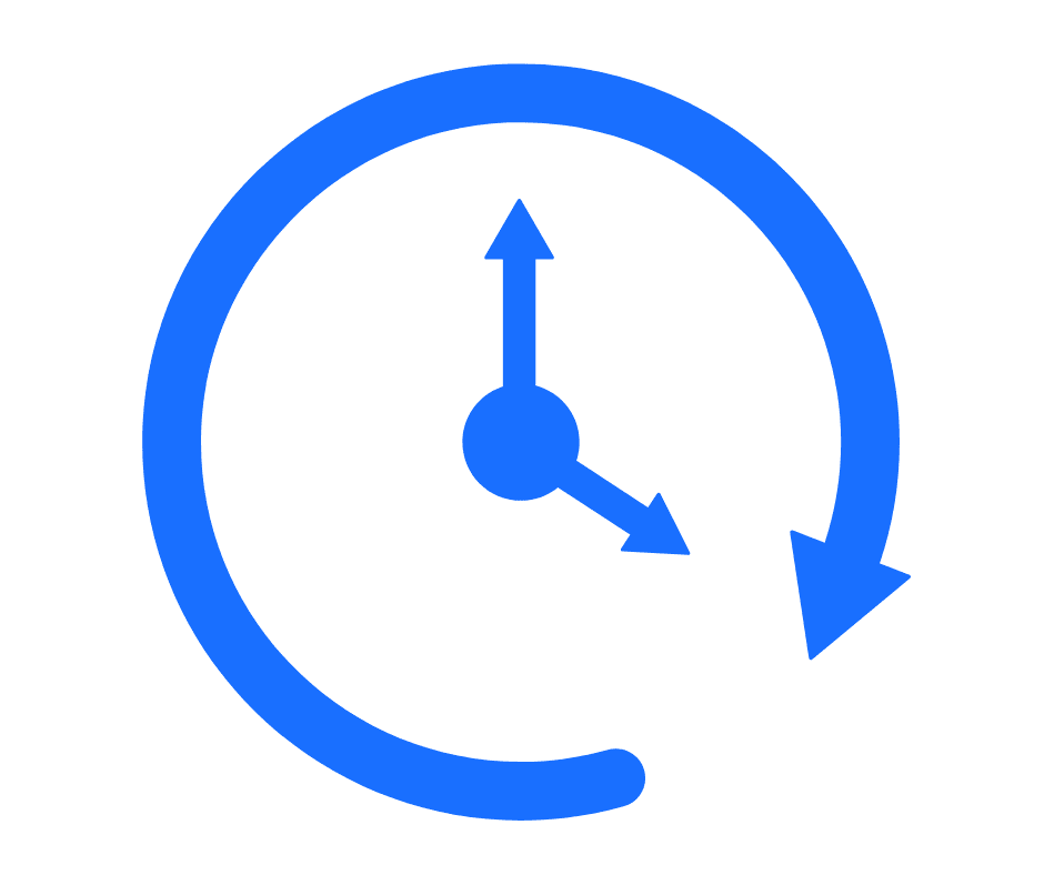 Icon mit Uhr