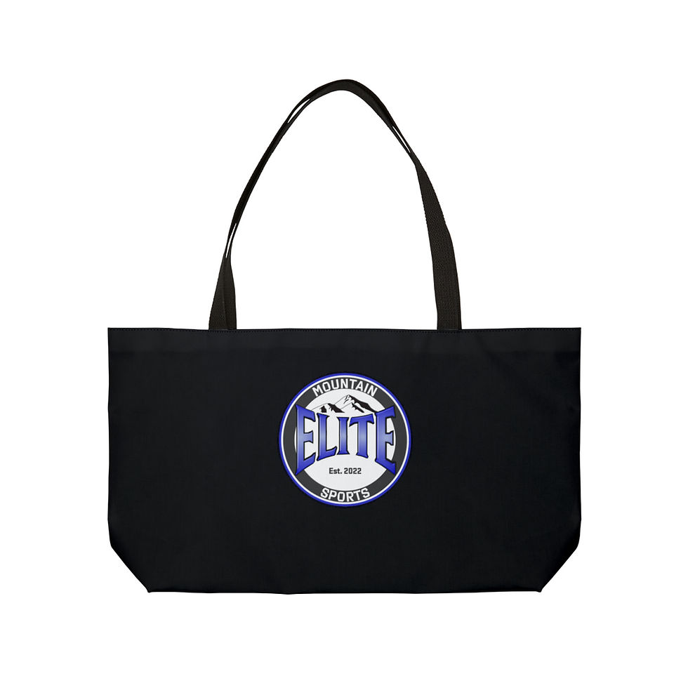 Thumbnail: MES Weekender Tote Bag (Black)
