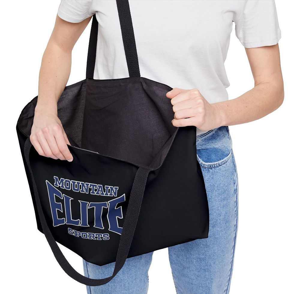 Thumbnail: Elite Sports Weekender Tote Bag (Black)