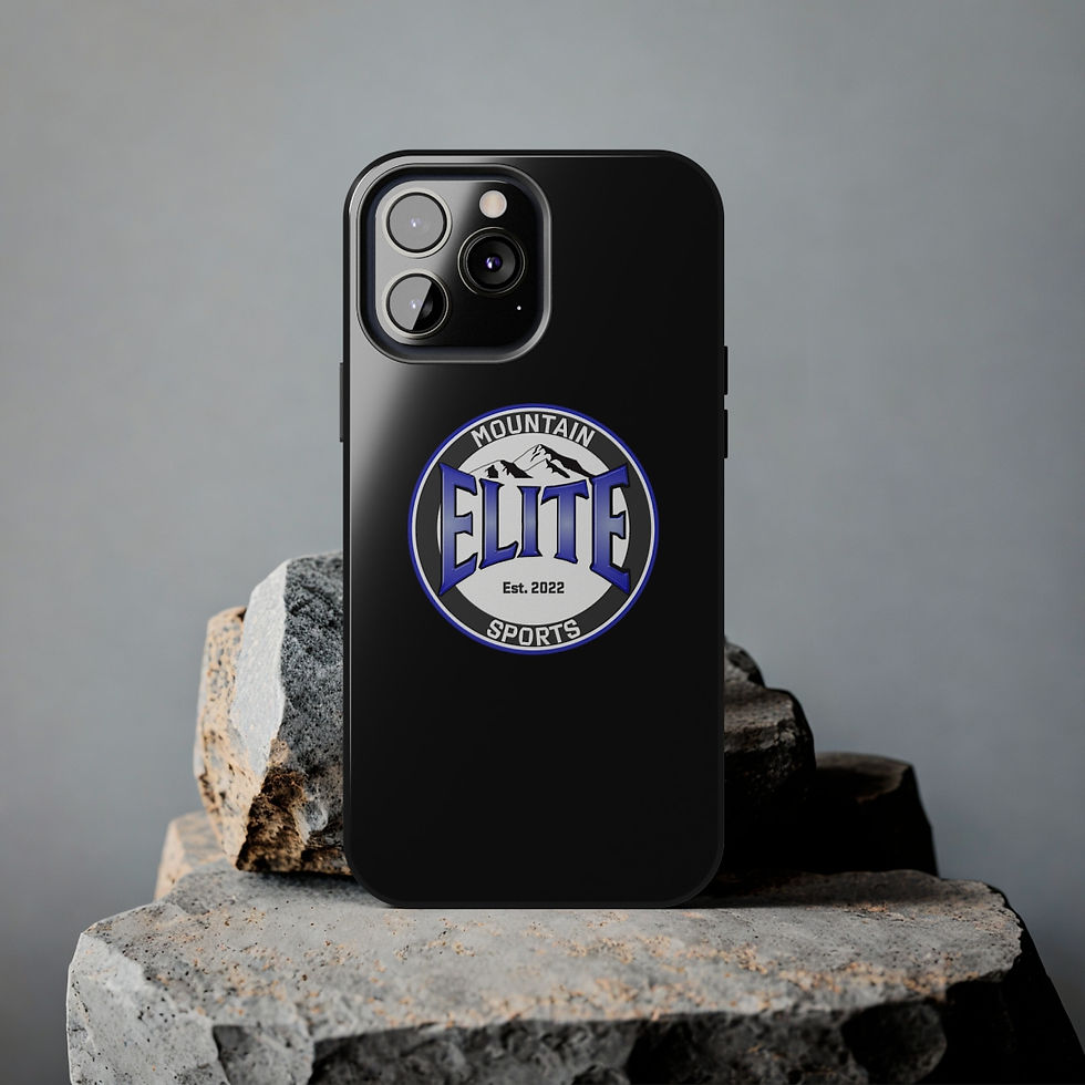 Thumbnail: MES Tough Phone Case (Black)