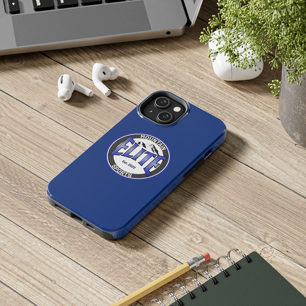 Thumbnail: MES Tough Phone Case (Blue)