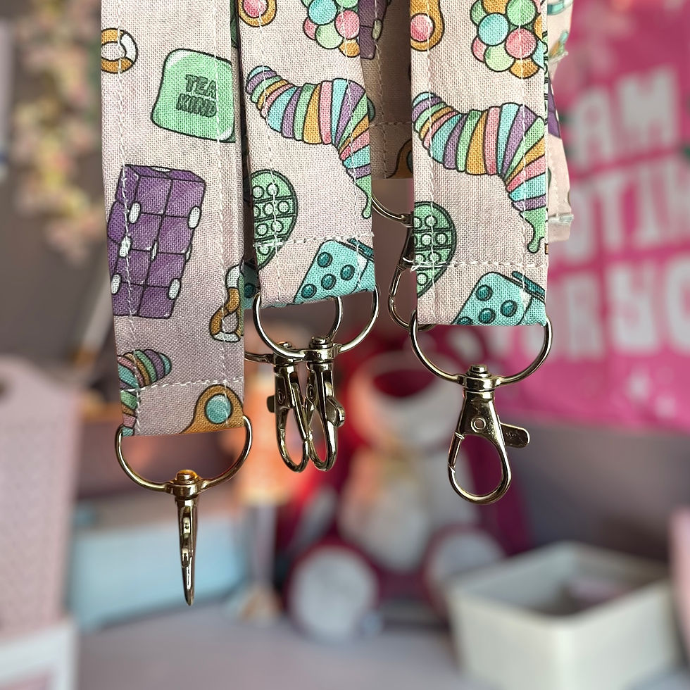 Thumbnail: Handmade Fidget Lanyard 
