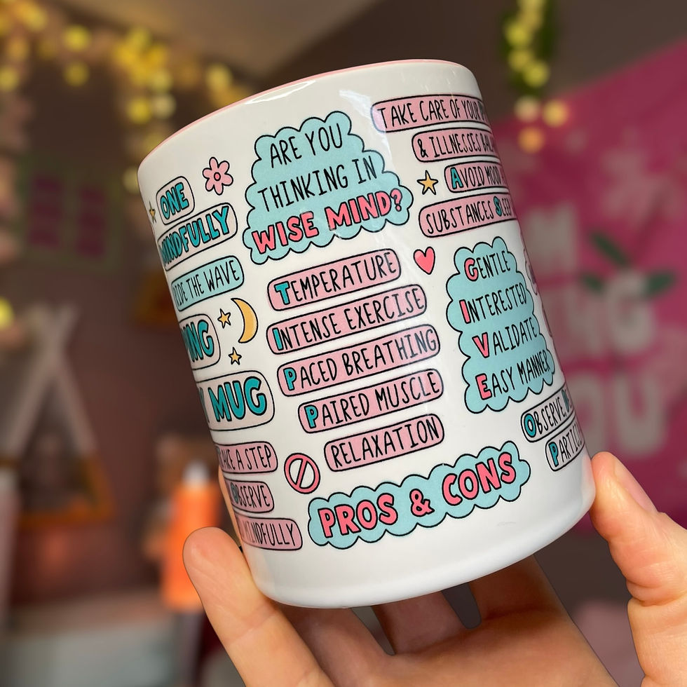 Thumbnail: My DBT Coping Strategy Mug