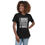 Thumbnail: Curse Breaking Nurse (White Font) Pink or Black Women's Relaxed T-Shirt