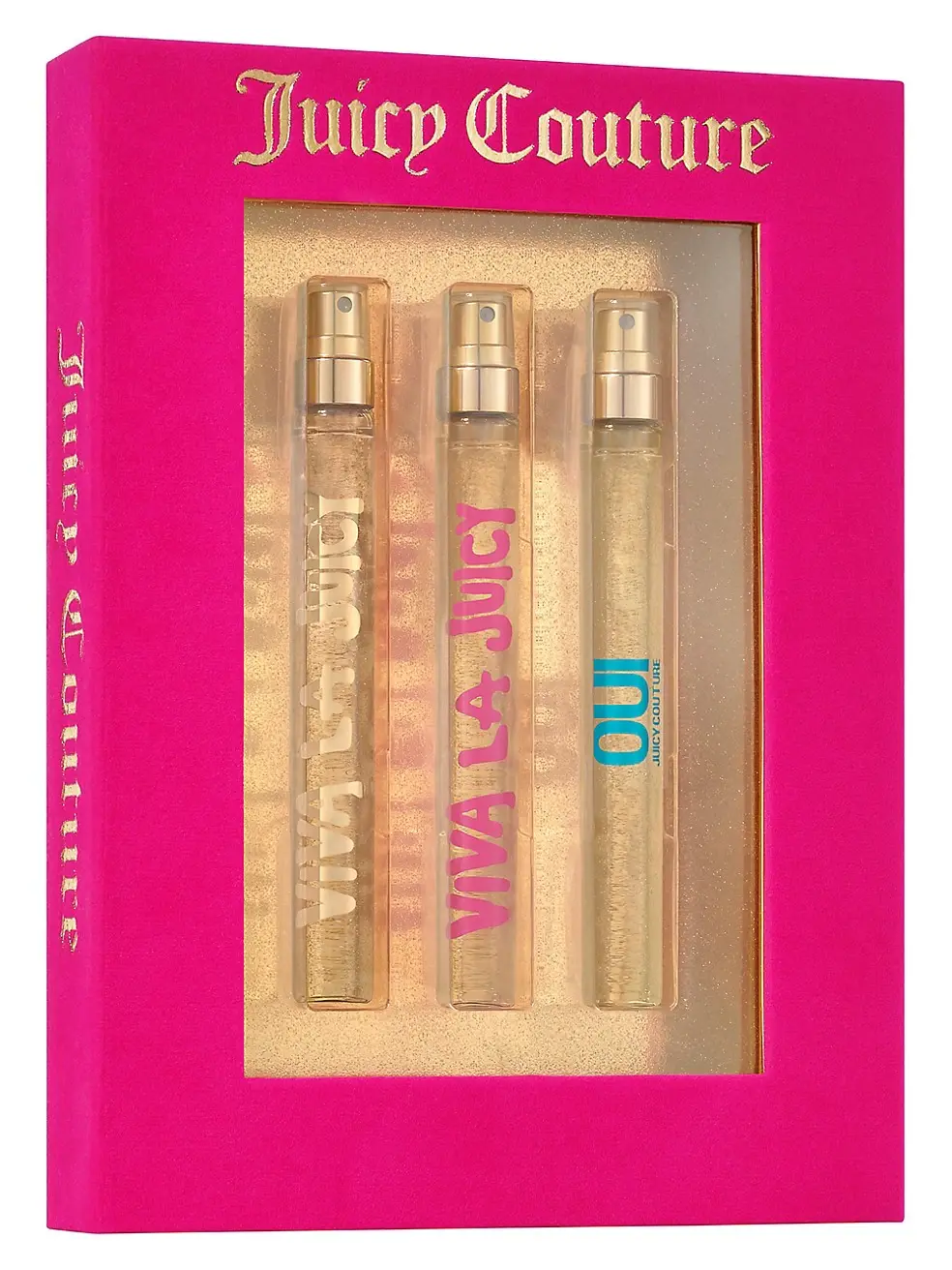 HOUSE OF VIVA LA JUICY 3-PIECE TRAVEL SPRAY SET