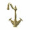 Thumbnail: Bidbury Warwick Twin-Handle Country-Style 1TH Kitchen Sink Mixer with X-heads