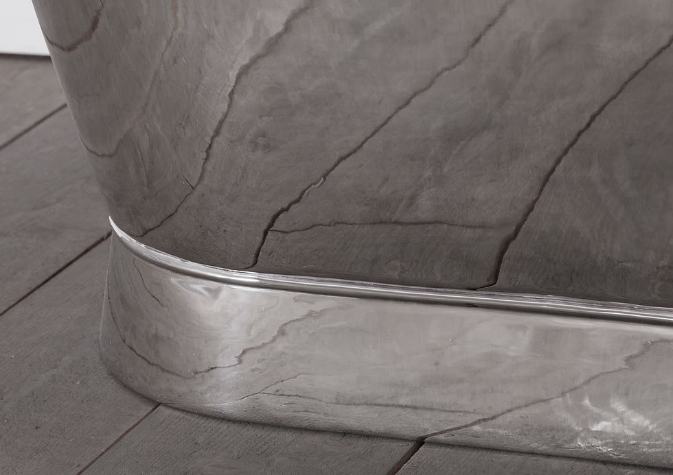 Thumbnail: Hurlingham Allingham Nickel Bath