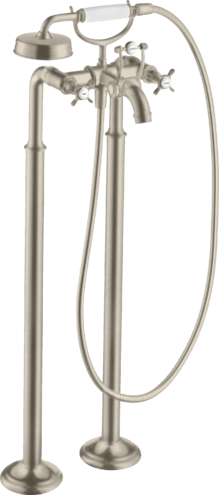 Thumbnail: AXOR Montreux Manual Floorstanding Bath/Shower Mixer X-Heads 16547...