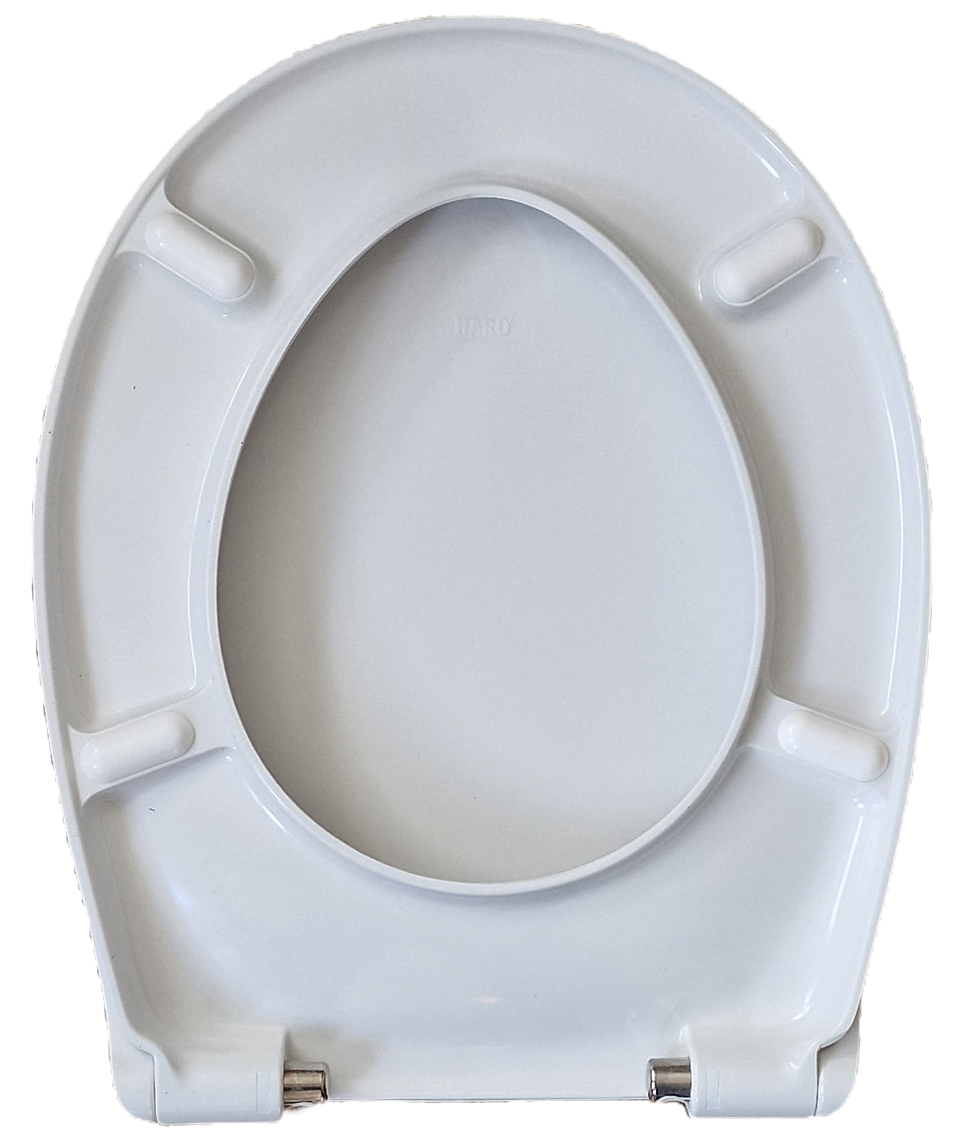 Thumbnail: Haro Korfu Soft Close Seat and cover + C0202Y Bottom-Fix Stainless hinges 520133