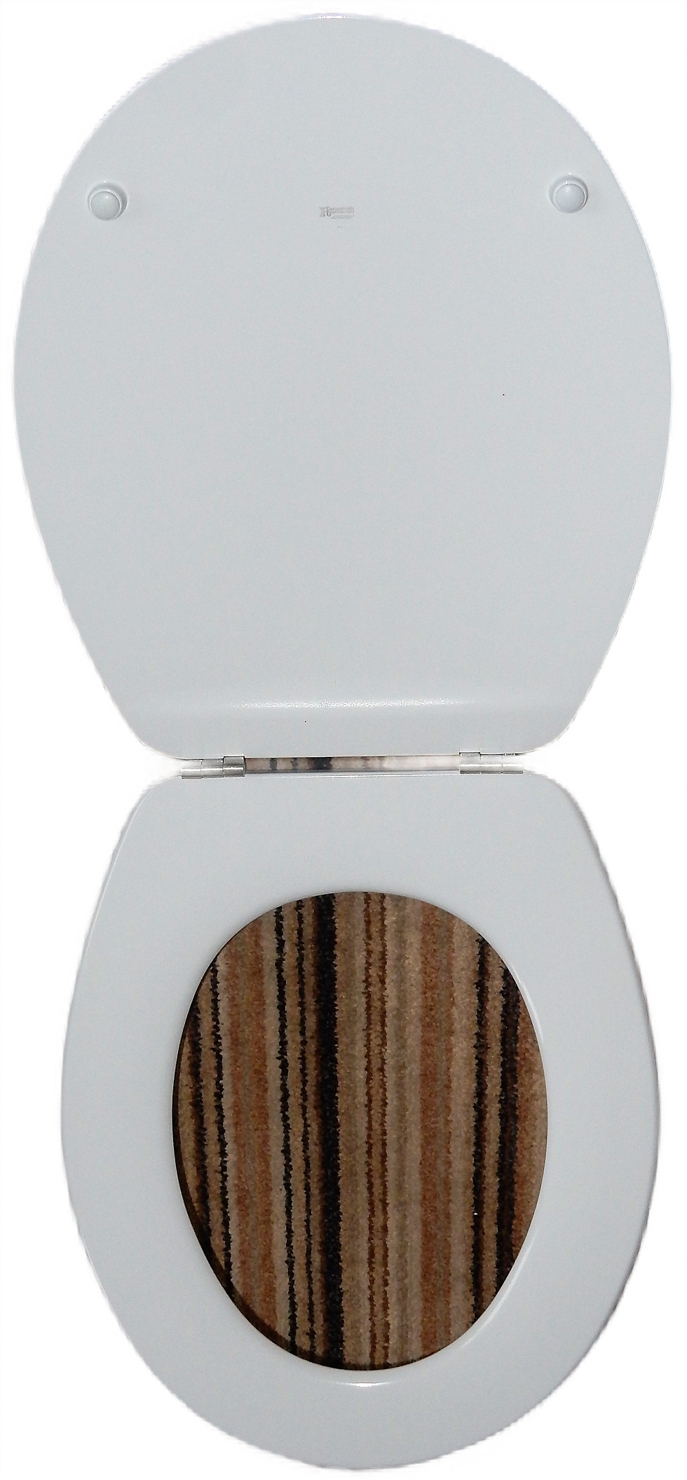 Thumbnail: Roca Laura / Victoria Seat, Cover and hinges in CRETA BLUE