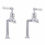 Thumbnail: Bidbury  Hanford Lever Deck Mounted Tall Bib Taps (Pair)
