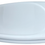 Thumbnail: Selles Cheverny original seat and cover in WHITE with metal hinges