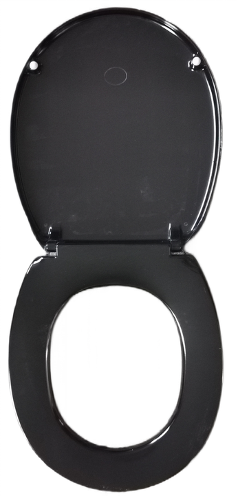 Thumbnail: Armitage Shanks Contour Std Seat and Cover Bottom Fix Hinges in Black