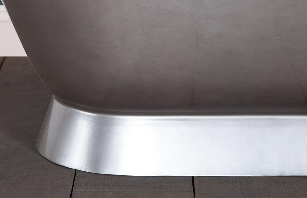 Thumbnail: Hurlingham Chaucer Cast Iron Bath  1680 x 760mm