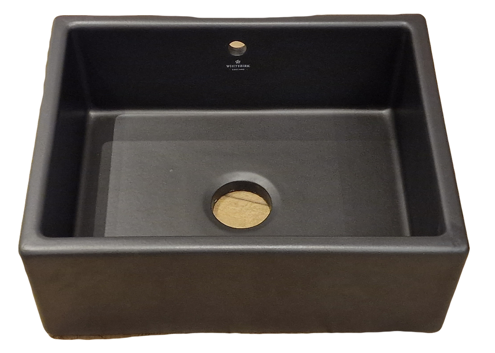 Thumbnail: Whitebirk Mellor Sink : Fireclay 595 x 465 x 229mm