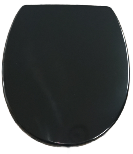 Thumbnail: Armitage Shanks Contour Std Seat and Cover Bottom Fix Hinges in Black